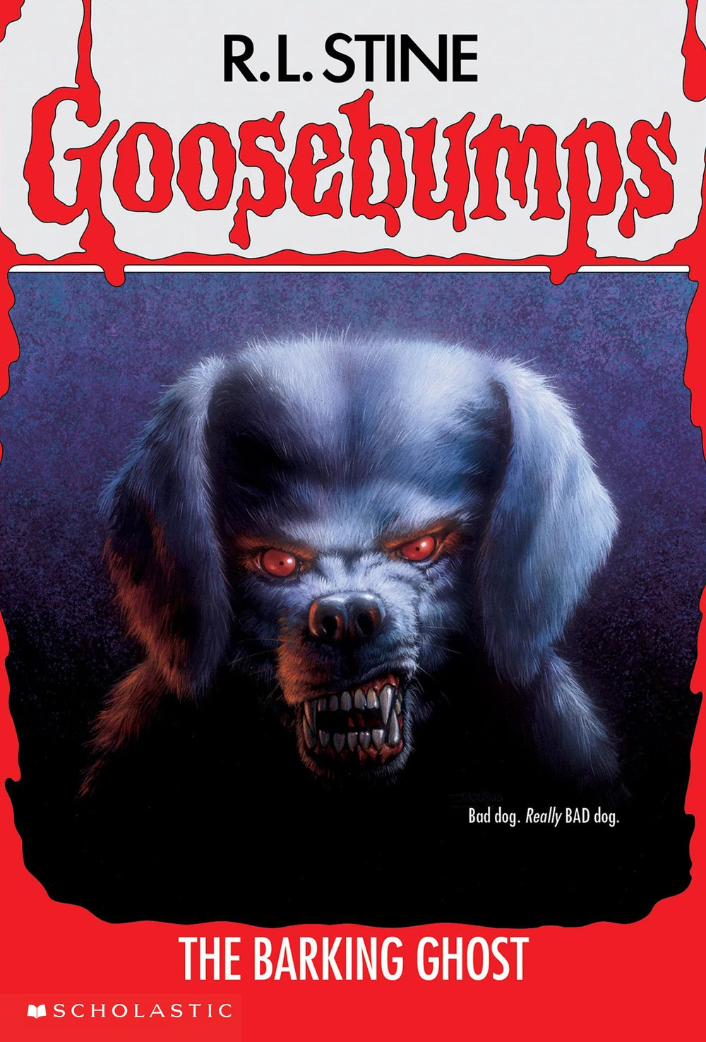 Barking Ghost, The (Goosebumps #32) R.L. Stine Vintage Paperback