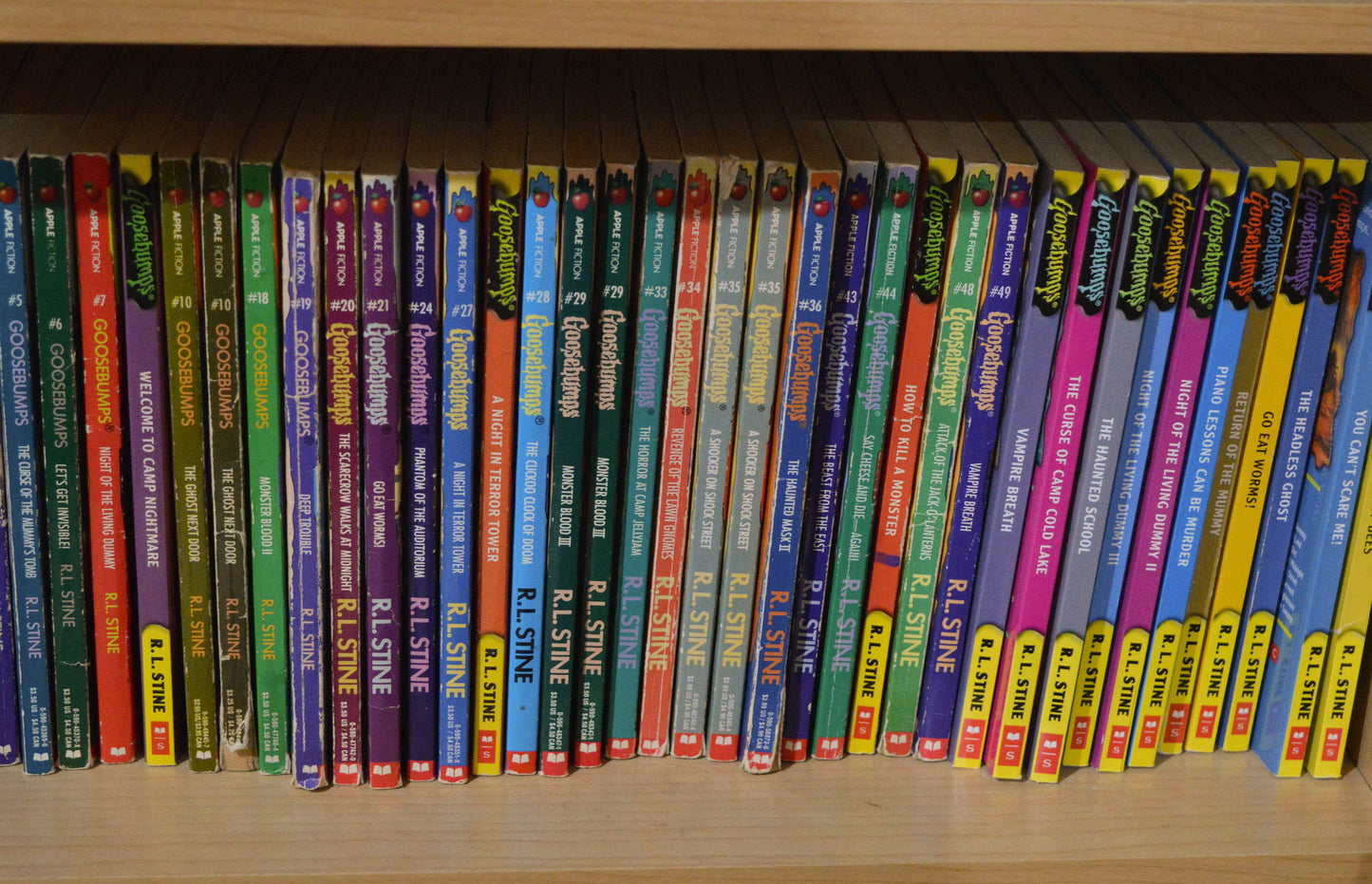 Goosebumps FULL Collection (62 Book Set) by R.L. Stine - Vintage Paperbacks