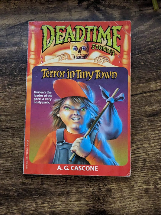 Terror in Tiny Town (Deadtime Stories #1) by A.G. Cascone - Vintage Paperback