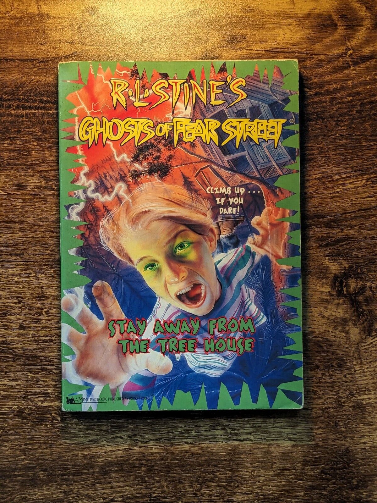 Stay Away from the Treehouse (Ghosts of Fear Street #5) by R.L. Stine - Vintage Paperback