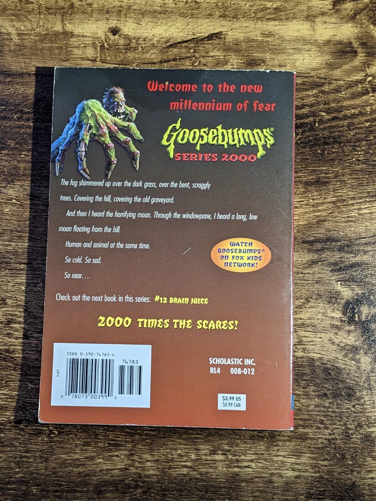 Attack of the Graveyard Ghouls (Goosebumps Series 2000 #11) by R.L. Stine - Asylum Books