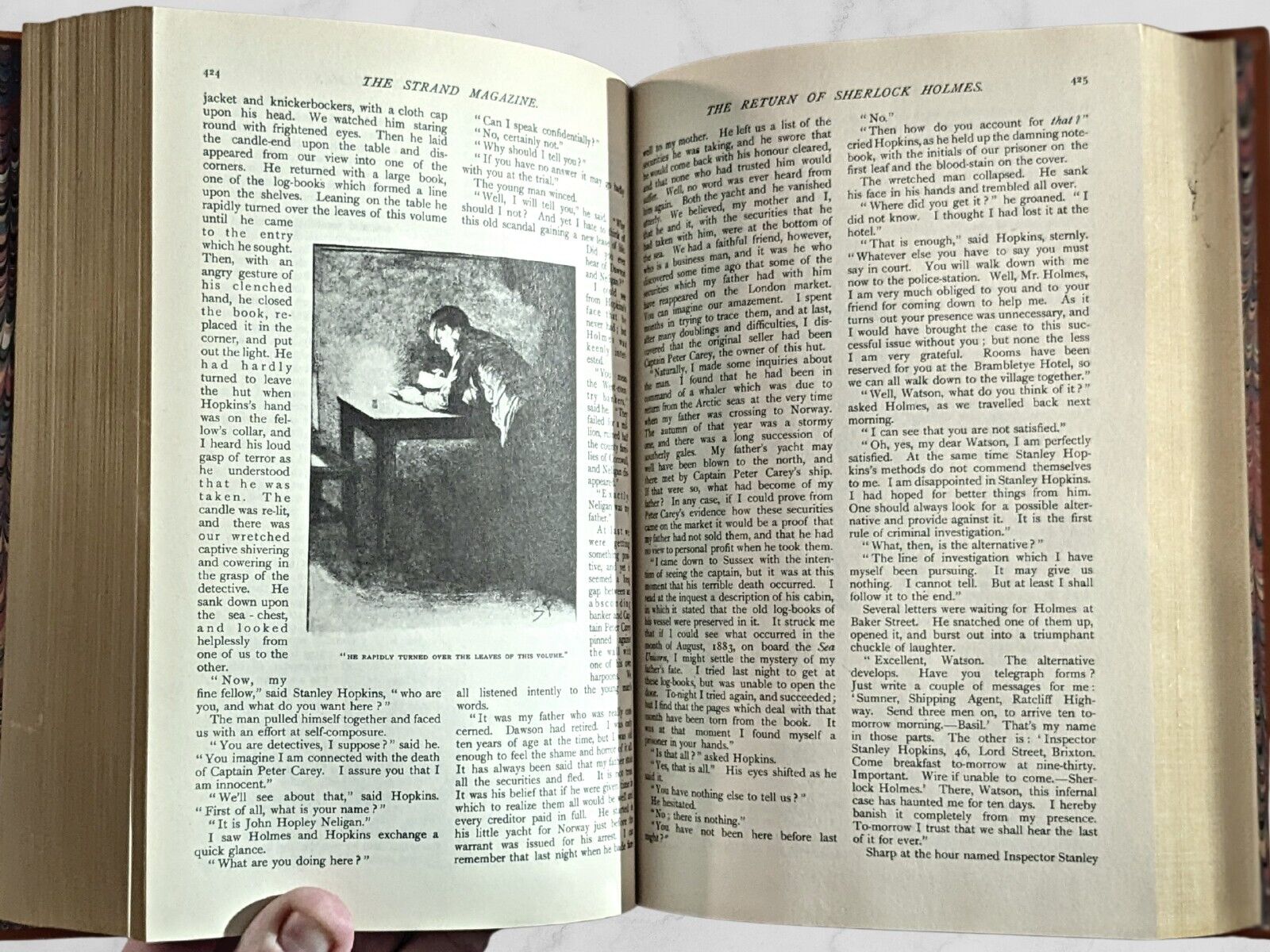 Celebrated Cases Of Sherlock Holmes - Conan Doyle - Leatherbound Collectible - Asylum Books