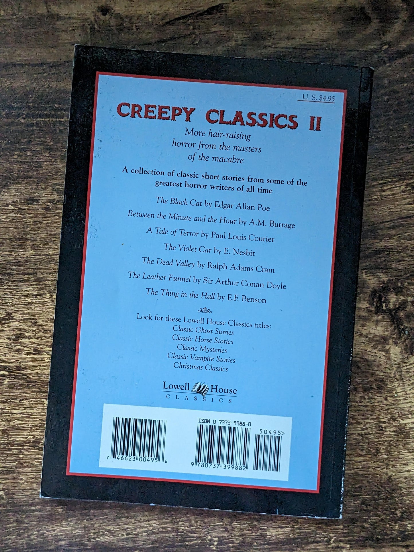 CREEPY CLASSICS II: More Hair-Raising Horror from the Masters of the Macabre (1997 Vintage Paperback Scary Story Anthology) Campfire Tales - Asylum Books
