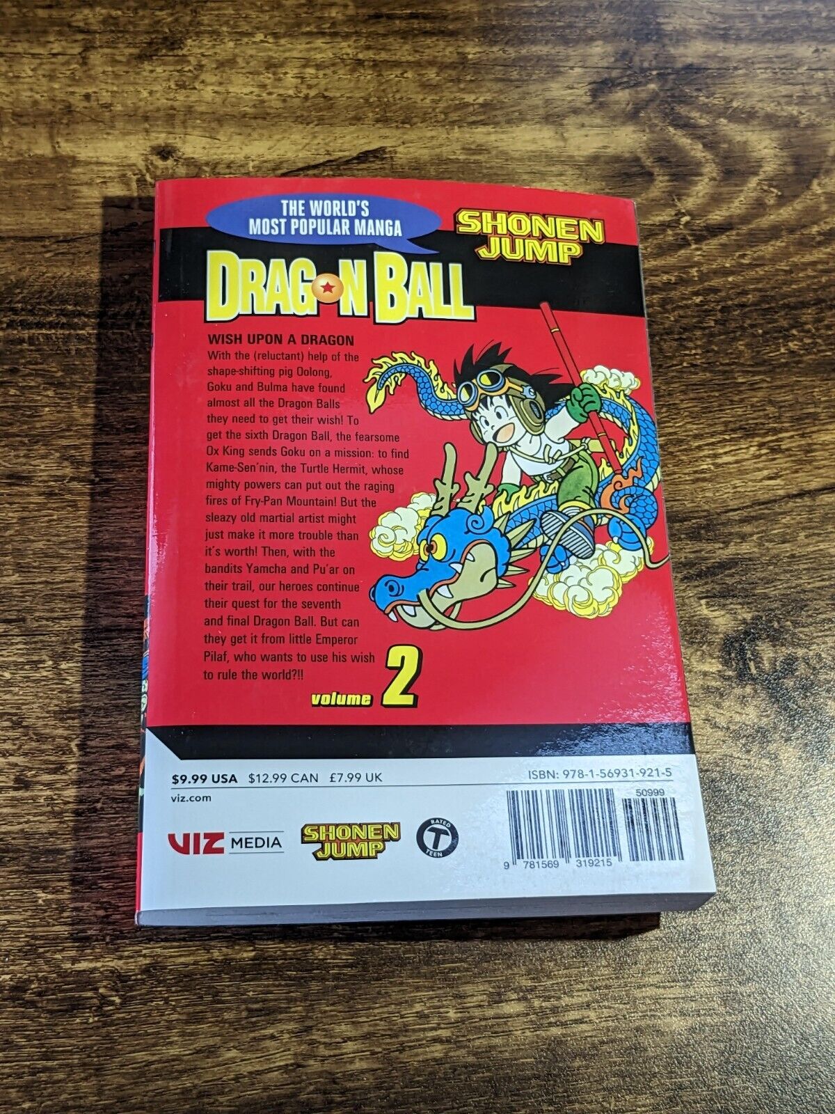 Dragon Ball, Vol. 2 - Akira Toriyama Comic Masterpiece Dragon Ball Z Uncensored - Asylum Books