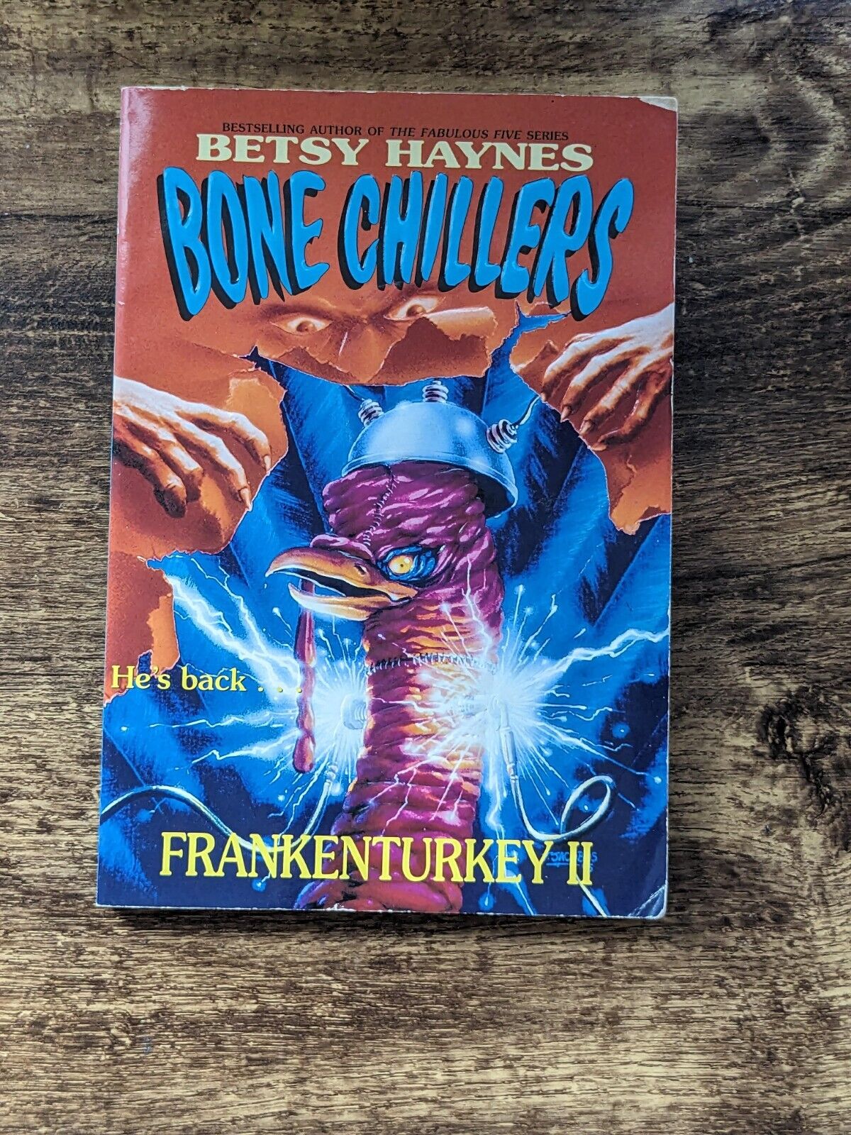 Frankenturkey II (Bonechillers #7) Vintage Paperback by Betsy Haynes - Asylum Books