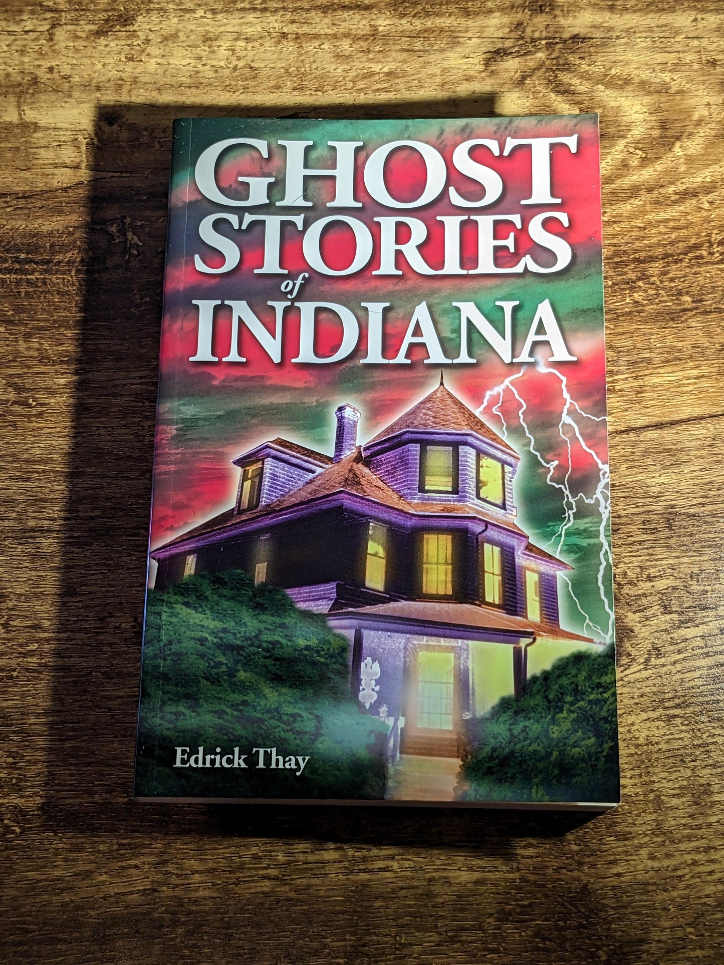 Ghost Stories of Indiana Vintage Paperback Anthology by Christensen, Jo-Anne - Asylum Books