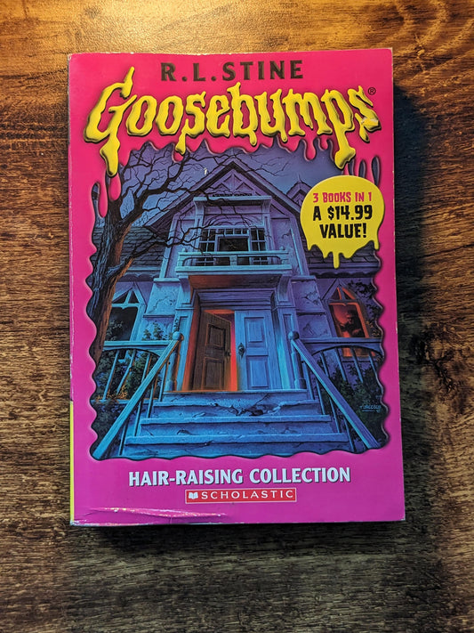 Goosebumps Hair-Raising Collection (Paperback) 3 Tales by R.L. Stine - Asylum Books