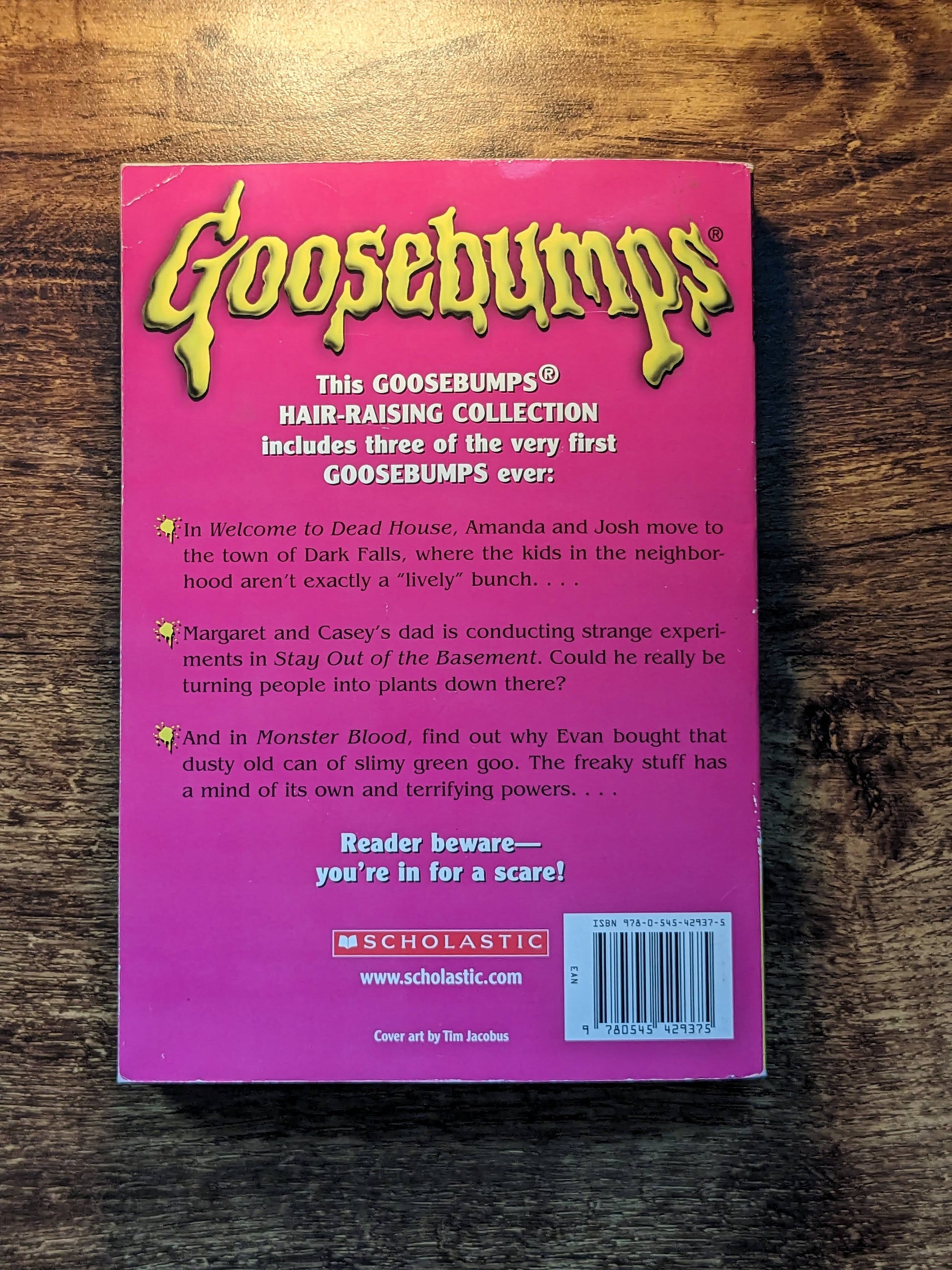 Goosebumps Hair-Raising Collection (Paperback) 3 Tales by R.L. Stine - Asylum Books