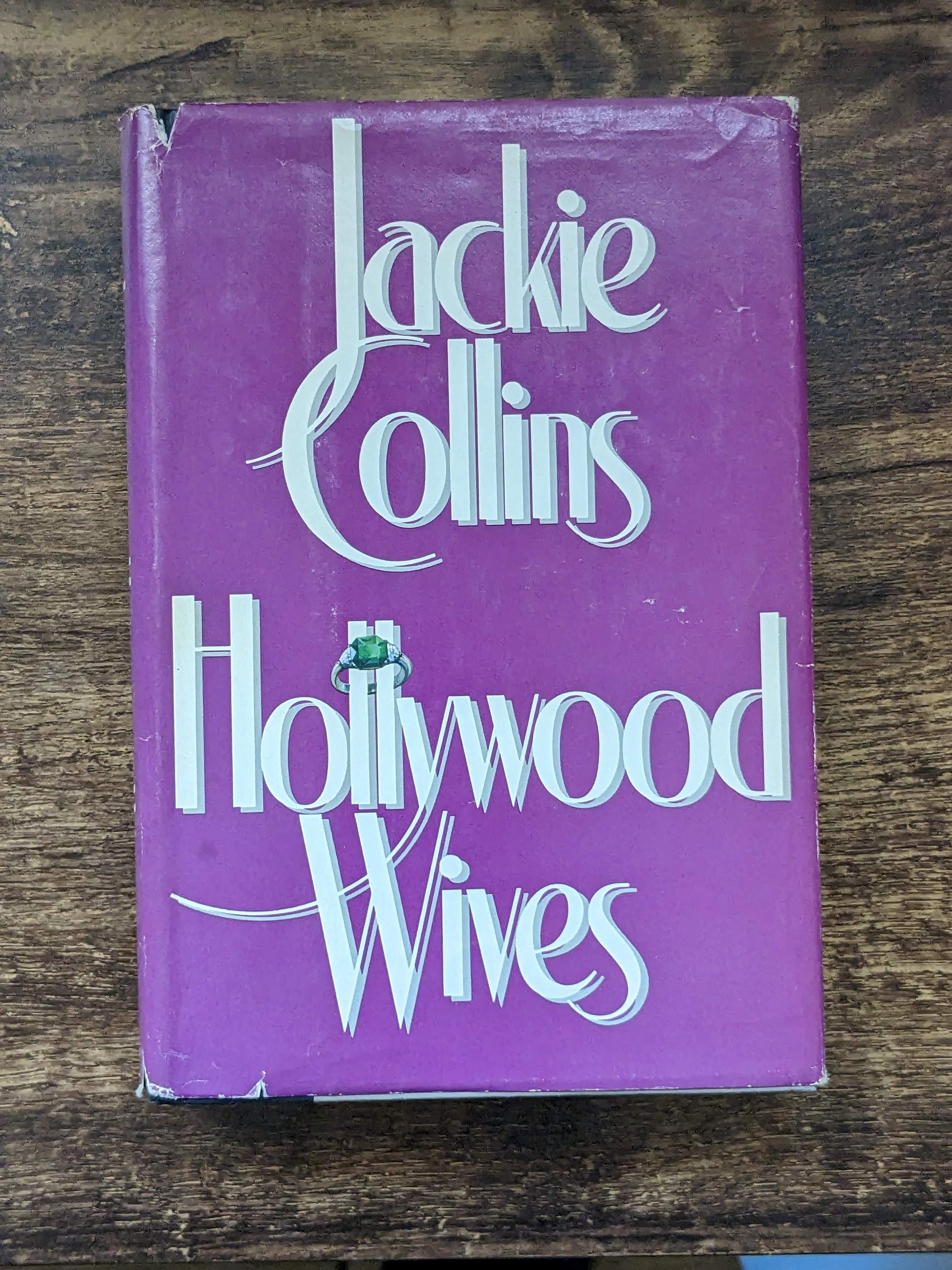 HOLLYWOOD WIVES by Jackie Collins (Vintage Hardcover) - Asylum Books