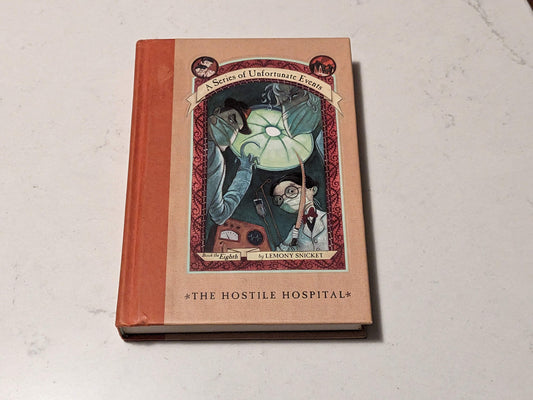 Hostile Hospital, The (Series of Unfortunate Events #8) Lemony Snicket - Asylum Books