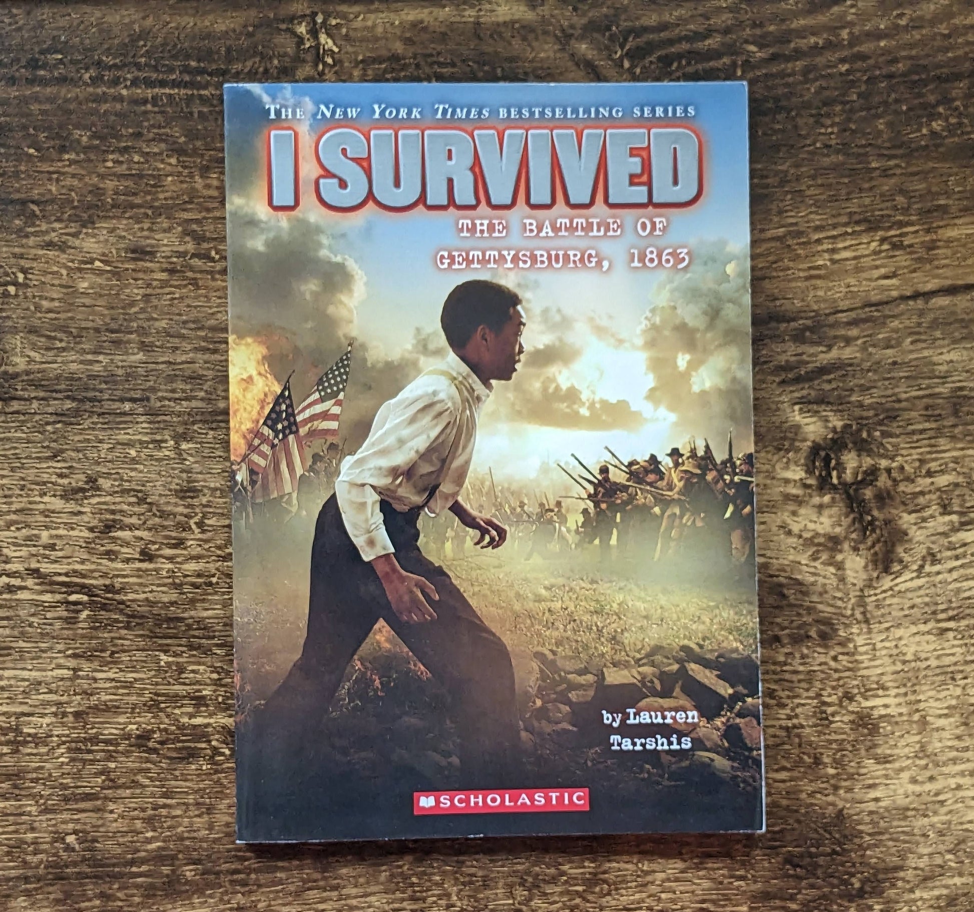 I SURVIVED GETTYSBURG Paperback 1863 by Lauren Tarshis, I Survived Series, The Battle of Gettysburg Alternate History for Kids, Thrilling - Asylum Books