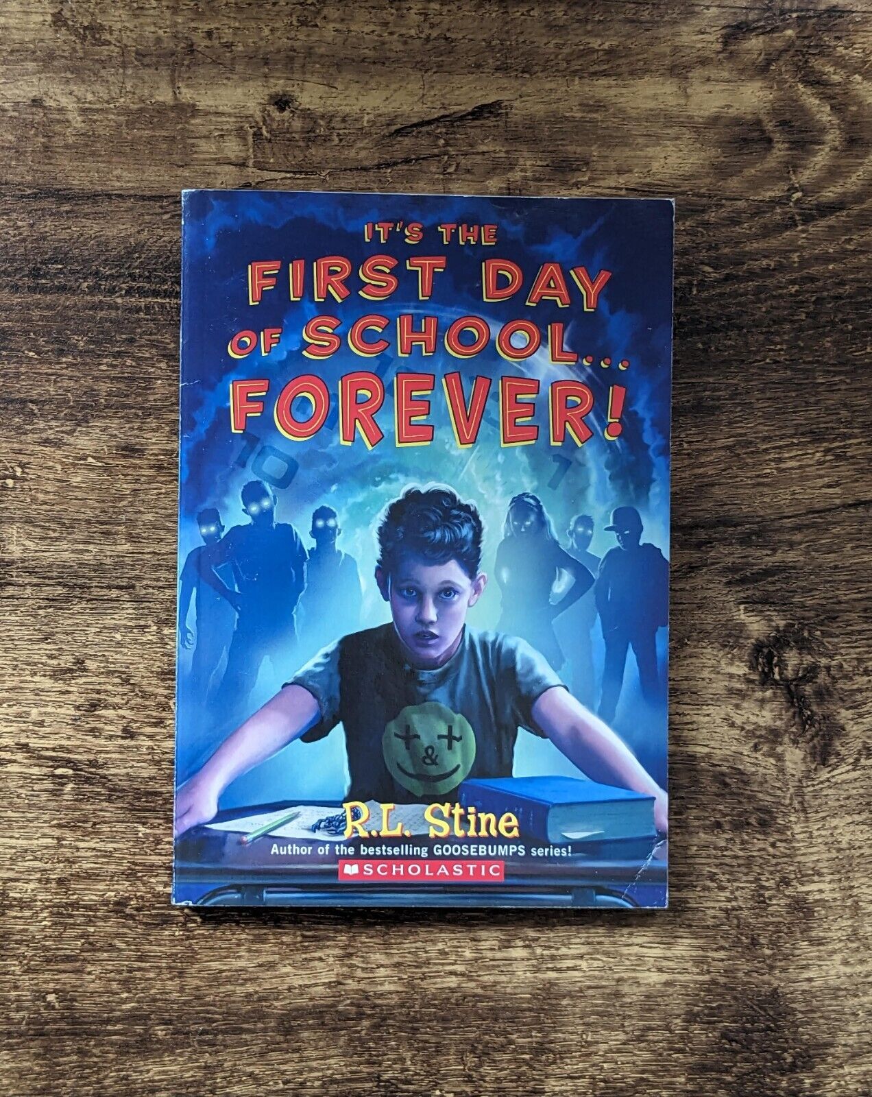 It's the First Day of School...Forever! by R. L. Stine Paperback Scholastic 2011 - Asylum Books