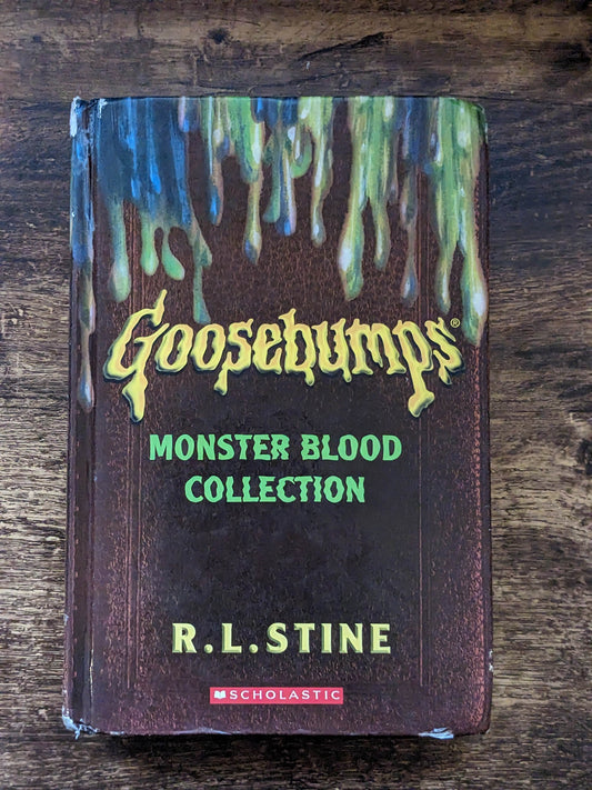Monster Blood Collection (Goosebumps Anthology) R.L. Stine - Vintage Hardcover - Asylum Books