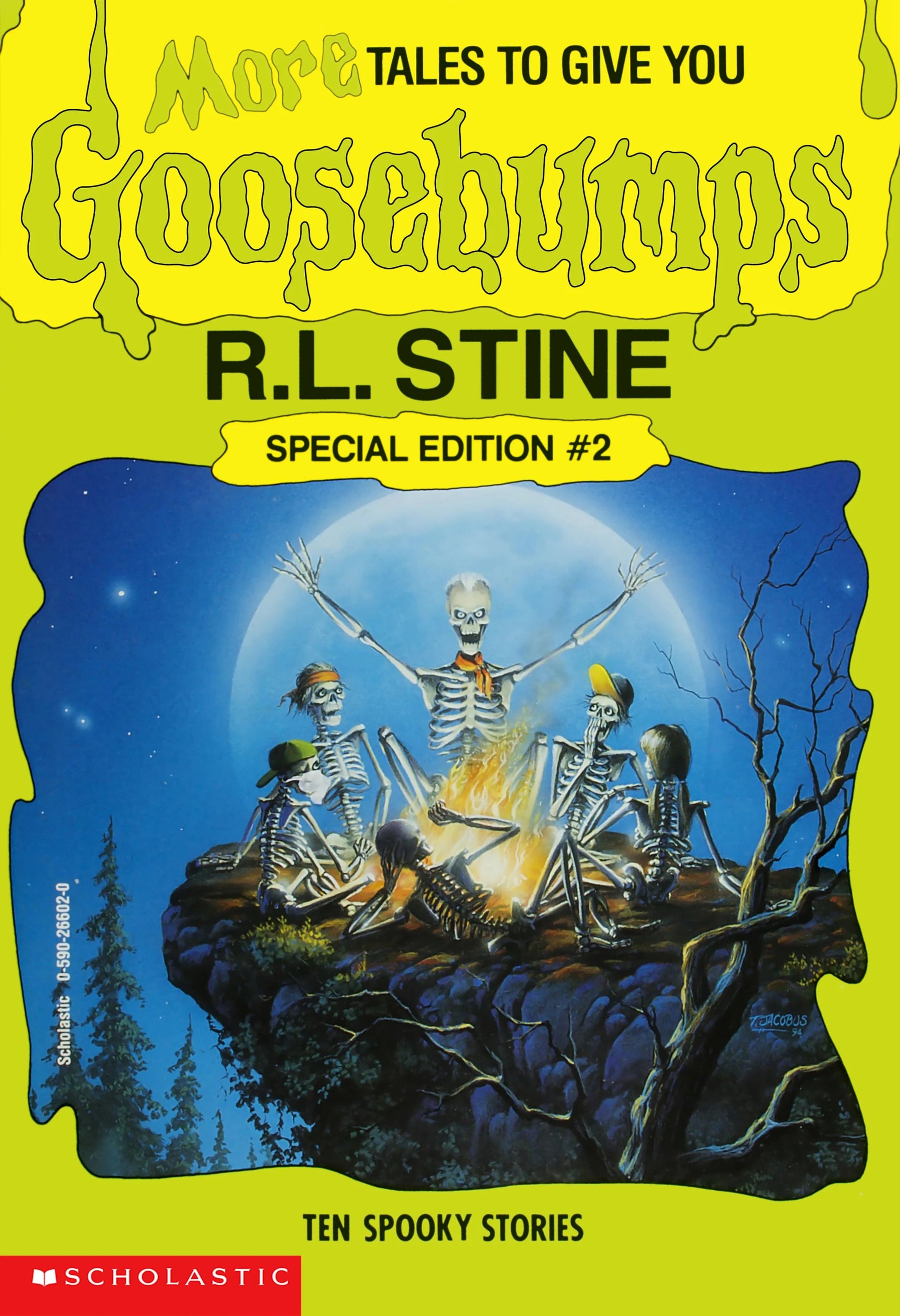 More Tales to Give You Goosebumps (Anthology #2) by R.L. Stine - Asylum Books