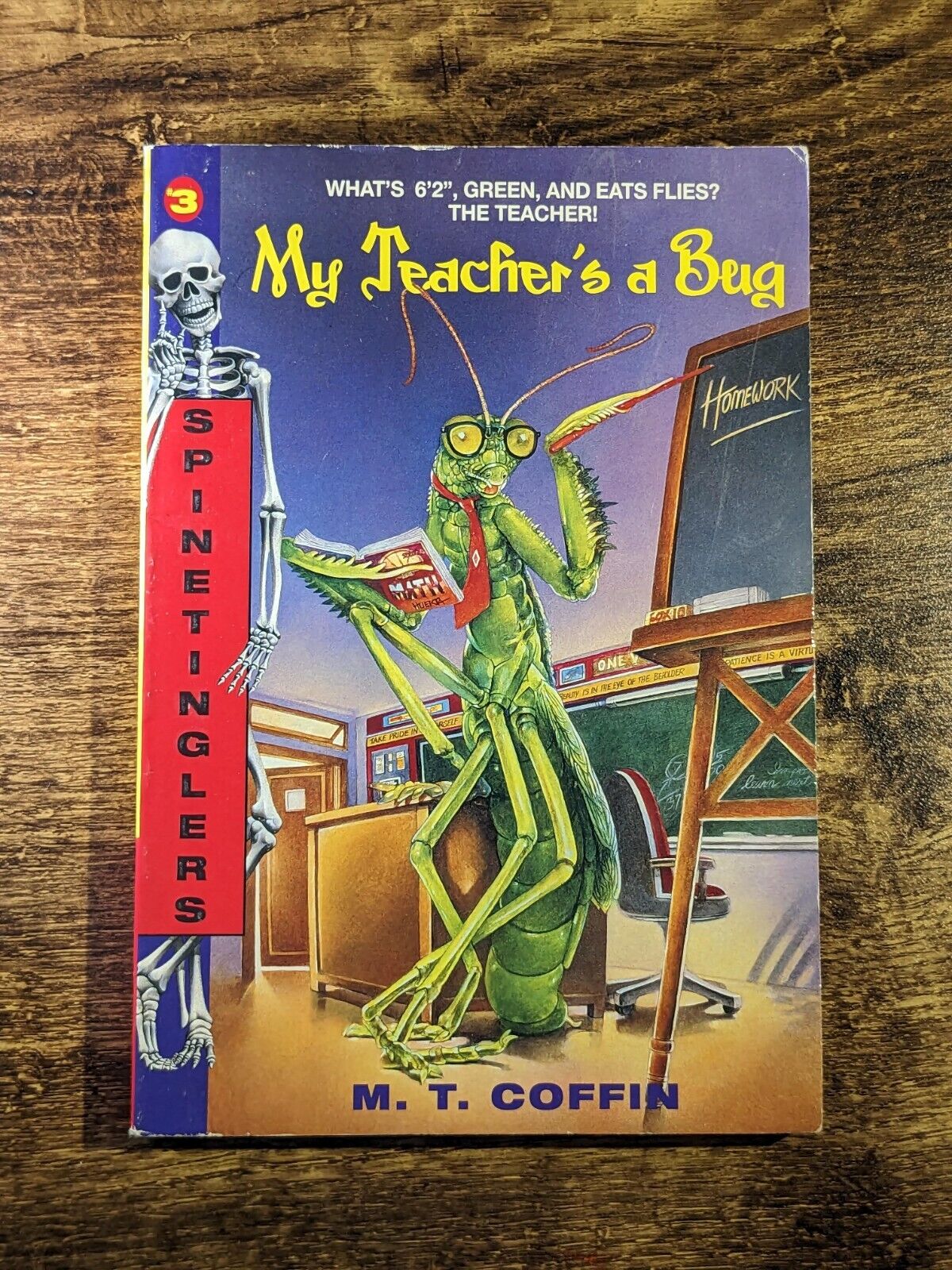 My Teacher's a Bug (Spinetinglers #3) by M. T. Coffin - Asylum Books