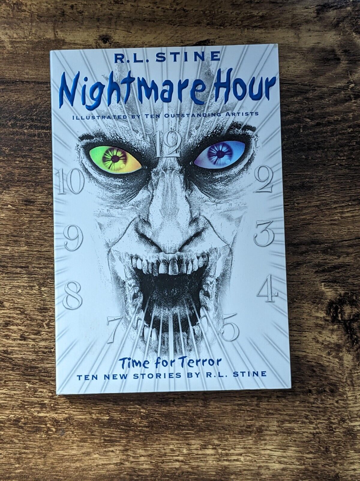 Nightmare Hour: Time for Terror - 10 New Stories by R. L. Stine (1999 Paperback) - Asylum Books