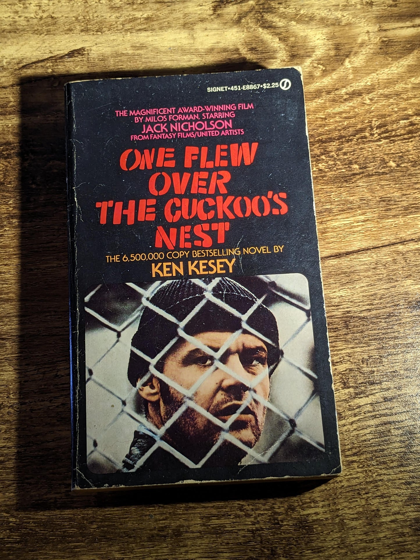 One Flew Over the Cuckoos Nest by Ken Kesey (Vintage Paperback) - Asylum Books