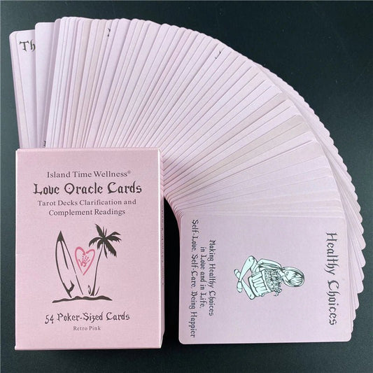Pink Love Oracle Cards - Asylum Books