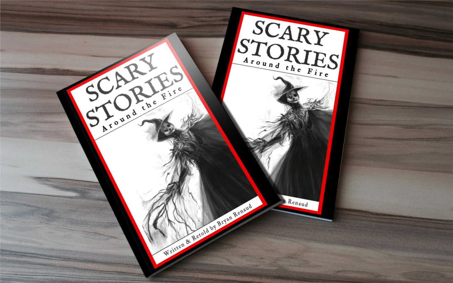 Scary Stories Around the Fire: 13 Chilling Tales! (Paperback Bestseller) by Bryan Renaud - Asylum Books