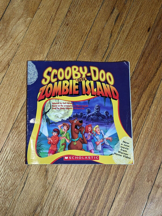 Scooby-Doo On Zombie Island - Paperback Vintage Kids Horror Halloween - Asylum Books