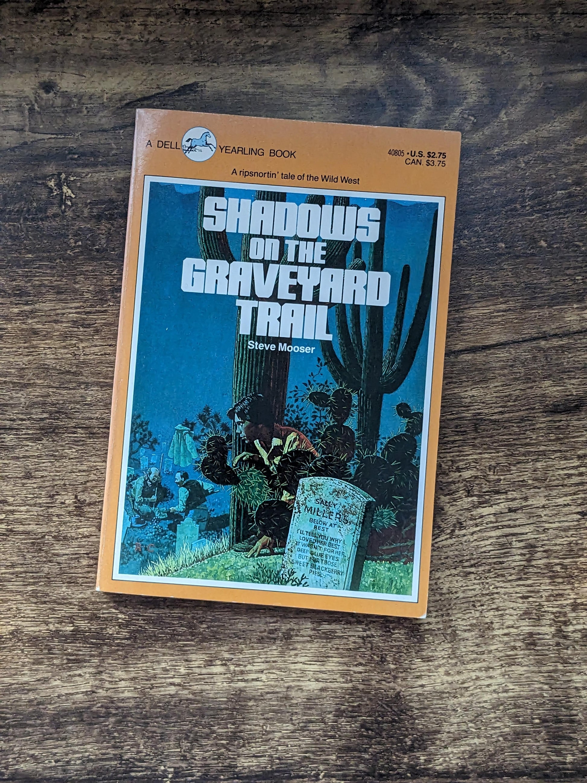Shadows on the Graveyard Trail (Vintage Paperback) - Asylum Books