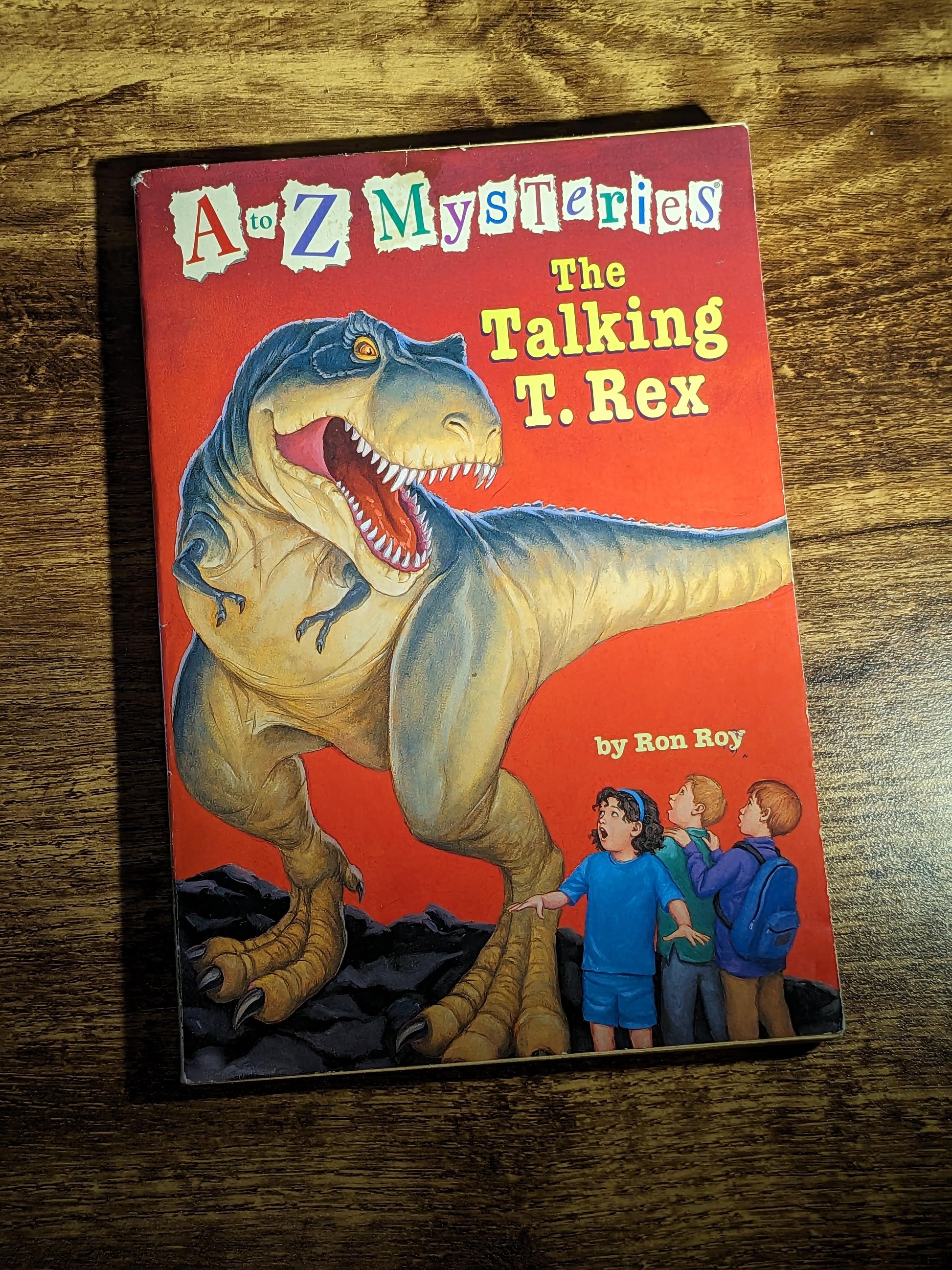 Talking T-Rex (A to Z Mysteries) by Ron Roy - Asylum Books