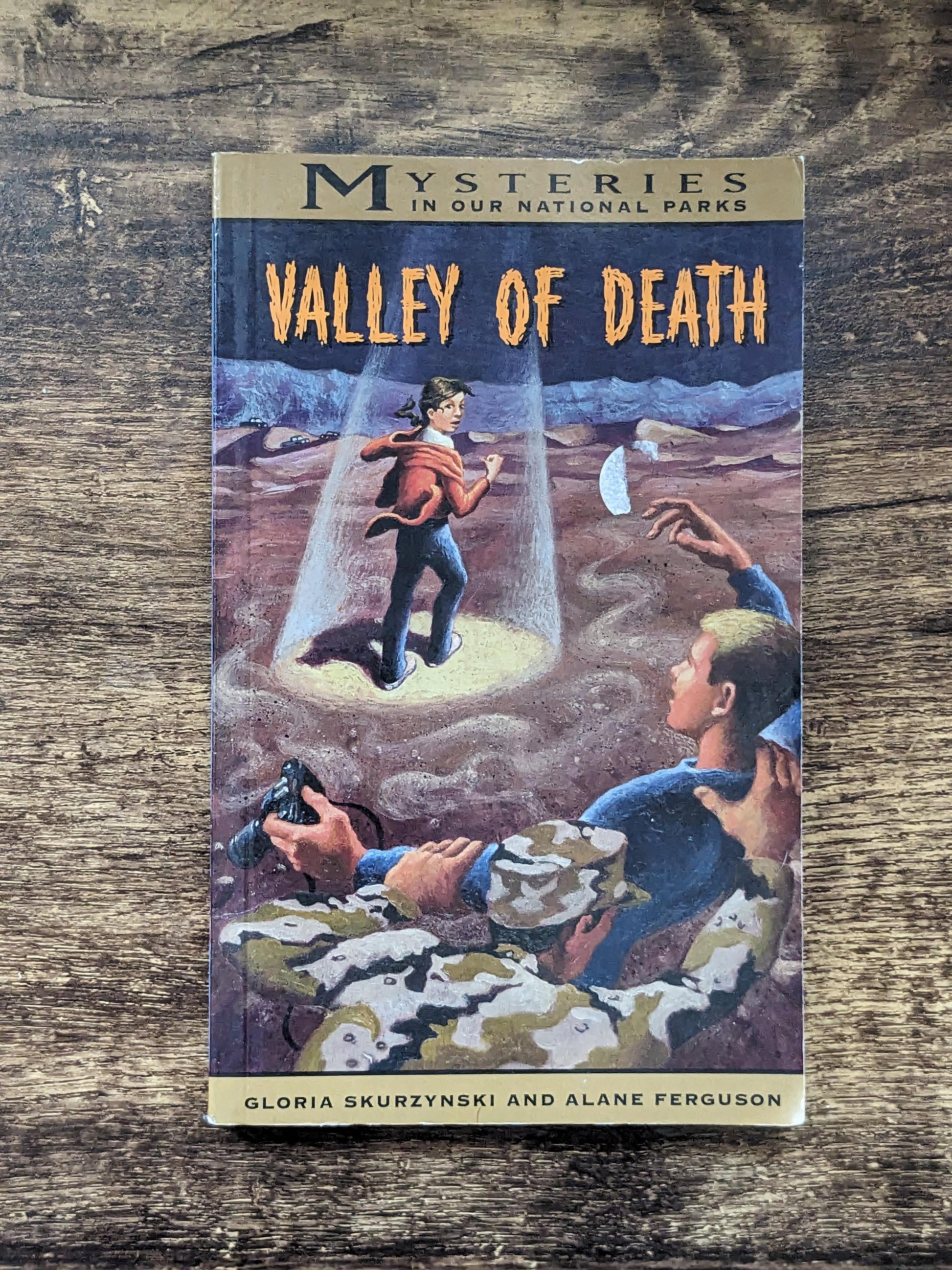 VALLEY of DEATH (Mysteries in Our National Parks) by Skurzynski, Gloria; Ferguson, Alane - Asylum Books