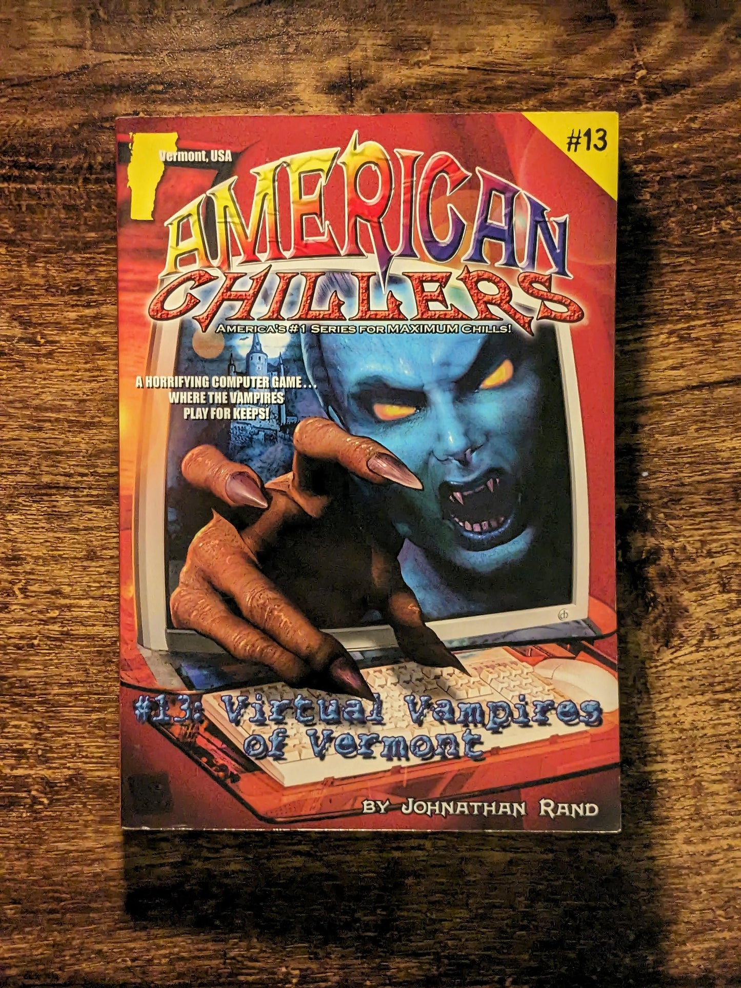 Virtual Vampires of Vermont (American Chillers) by Johnathan Rand - Asylum Books