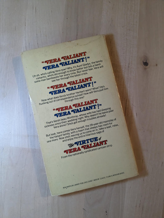 Virtue of Vera Valiant, The - Stan Lee - First Print 1977 - Vintage Comic, Graphic Novel Paperback - Asylum Books