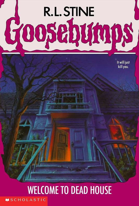 Welcome to Dead House (Goosebumps #1) R.L. Stine - Original Print - Asylum Books