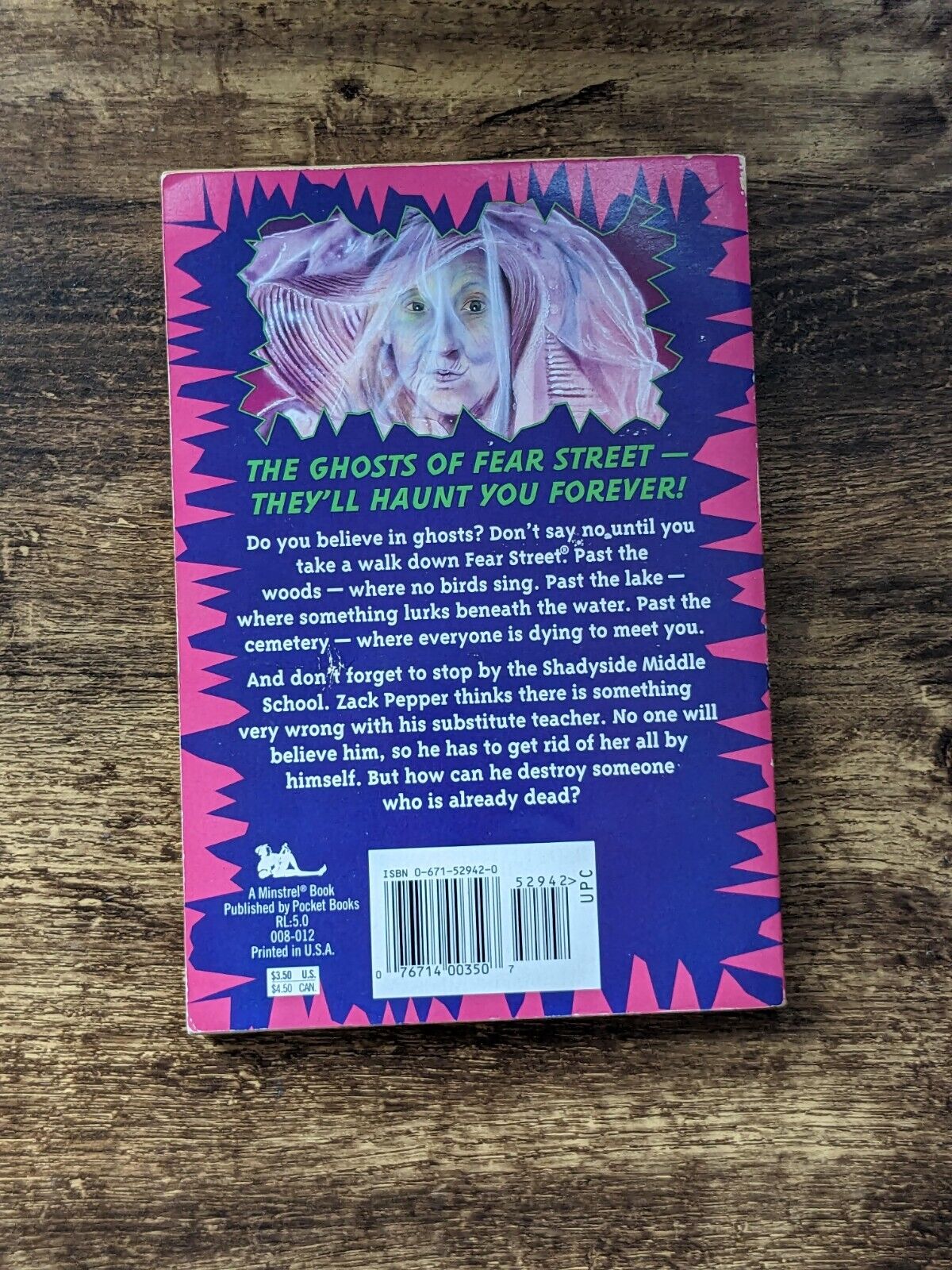Who's Been Sleeping in My Grave? (Ghosts of Fear Street) RL Stine - Asylum Books