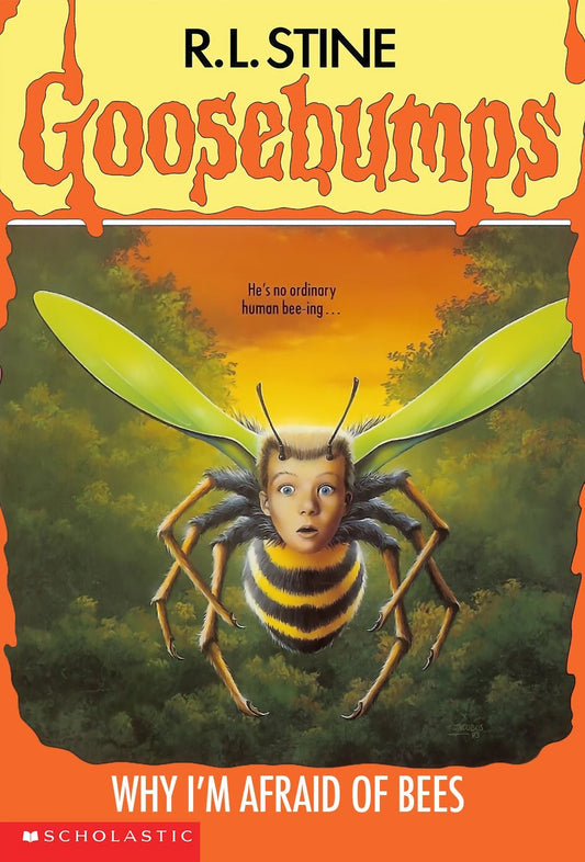 Why I'm Afraid of Bees (Goosebumps #17) R.L. Stine Vintage Paperback - Asylum Books